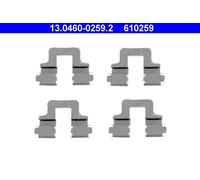 Set Accessoires, Disque Frein Axial Arrière pour Audi Seat VW A3 A4 A6 Al
