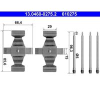 Set Accessoires, Disque Frein Axial Avant pour Mercedes-Benz Class