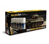 Set acrylique WWII Military German Army