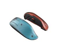 Set adaptateur de souris JUST FOR GAMES Blade pour Nintendo Switch 2 Joy?Con ergonomique semi?transparent rouge translucide