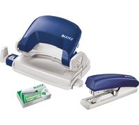 Set agrafeuse et perforateur LEITZ bleu