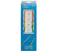 Set Aiguilles À Tricoter Circulaire En 80cm Du N°4,5 À 7 - Prym Multicolore