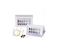 KnitPro Épingles à tricoter interchangeables KP42161 – Lot de 7 avec accessoires, coloris assortis