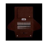 Set Aiguilles Interchangeables Circulaires Lace - Addi Click Marron