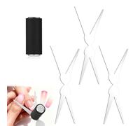 Set Aimant Effet Œil de Chat, 2-en-1 Feuilles Fer Forme Ciseaux et Aimants Cylindre pour Vernis Gel French Tip Œil de Chat Outils Art du Ongles pour Maison Studio Salon Manucure DIY
