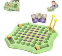 Set Animal Flip Chess Memory Game, Easy Matching Chess Board Game, Flip Matching Game, for Kindergarten Gathering Activity, Interactive Funny Educational Kids Toys, 4 Players (Animal Style)