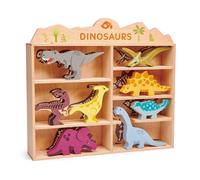 Set d'animaux en bois : dinosaures
