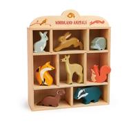 Set Animaux En Bois Forêt Beige TU