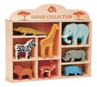 Set Animaux En Bois Safari