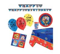Set anniversaire ( cde 6 ) - Pat Patrouille - 40 pièces - Décoration de fête - Enfants - Mixte - 8 enfants