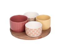 Set apéritif 4 pièces Rangoli Table passion
