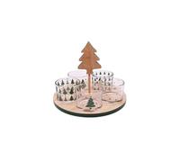 - Set apéritif de Noël 6 pièces - Vert - Maître Chef