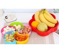 Set apéritifs en fleur avec couvercle et compartiments amovibles : 1