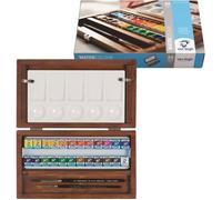 VAN GOGH 24 1/2 Godets Aquarelle Coffret Bois