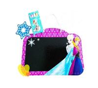 Set Ardoise + Craies + Éponge La Reine Des Neiges Frozen Disney (Anna & Elsa) Fourniture Scolaire Fille Activités Loisi