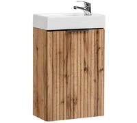Set armoire Comad Adel Oak ADEL OAK 82-40-B-1D, lavabo Comad Veda UM-VEDEA40