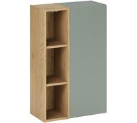 Set armoire Comad Aster Green ASTER GREEN 80-30-1D, étagère Comad Dalia Cashmere CREMONA UN 83-20-80