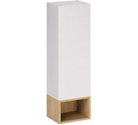 Set armoire Comad Aster White ASTER WHITE 80-30-1D, étagère Comad Dalia Cashmere CREMONA UN 83-30-20