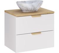 Set armoire Comad Aster White ASTER WHITE 82-60-46-2S, lavabo Comad Pati UN-PATI-MW3, CREMONA 89-60-46 M