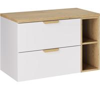 Set armoire Comad Aster White ASTER WHITE 82-60-46-2S, plan de travail suspendu Comad Nordic Cremona CREMONA 89-80-46 M, CREMONA UN 81-20-44