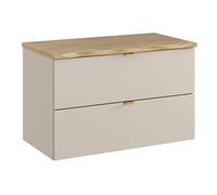 Set armoire Comad Dalia Cashmere DALIA CASHMERE 82-80-46-2S, plan de travail suspendu Comad Nature Cremona NATURE CREMONA 89-80-46 M
