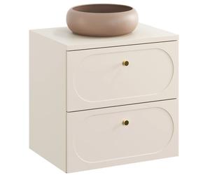 Set armoire Comad Donna Sand DONNA SAND 82-60-46-2S, lavabo Comad Wiki UN-WIKI-MC, SAND 89-60-46 M