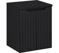 Set armoire Comad Nova Black NOVA BLACK D2 82-50-2D, plan de travail Comad Nova Black NOVA BLACK B 89-50