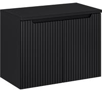 Set armoire Comad Nova Black NOVA BLACK D2 82-80-2D, plan de travail Comad Nova Black NOVA BLACK B 89-80