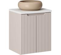 Set armoire Comad Nova Cashmere NOVA CASHMERE 82-50-2D, lavabo Comad Wiki UN-WIKI-MC, NOVA WHITE 89-50