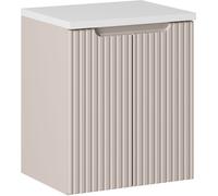 Set armoire Comad Nova Cashmere NOVA CASHMERE 82-50-2D, plan de travail Comad Nova White NOVA WHITE 89-50
