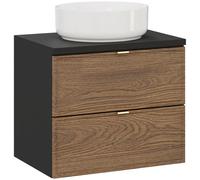 Set armoire Comad Talia Casella TALIA CASELLA 82-60-46-2S, lavabo Comad Maja UN-MAJA-GW, BLACK 89-60-46 L