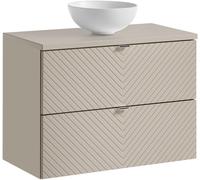 Set armoire Comad Viva Cashmere VIVA CASHMERE 82-80-2S, lavabo Comad Domi UN-DOMI-MW 78249MW, NOVA CASHMERE 89-80