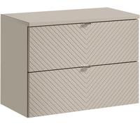 Set armoire Comad Viva Cashmere VIVA CASHMERE 82-80-2S, plan de travail Comad Nova Cashmere NOVA CASHMERE 89-80
