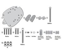Set Attaque Arrière GIVI sr1189 pour Coffre Case Honda Sh 125-150-350
