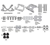 Set Attaque Arrière, GIVI SR3125 pour Coffre Monokey / Case, Suzuki V-Stro