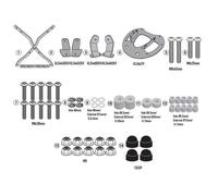 Set Attaque Arrière, GIVI SR9256 pour Coffre Monokey / Case, Voge SR4 350