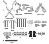 Set Attaque GIVI SR7069 pour Coffre Case, Sym Adx 125