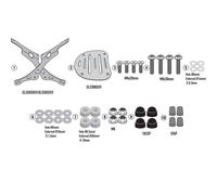 Set Attaque GIVI SR9058 pour Coffre Monokey / Case, Super Meteor 650