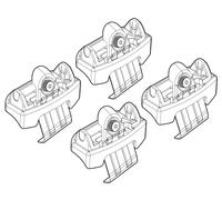 Set Attaques - 193 Nordrive pour Honda Cr-V (10/12>)