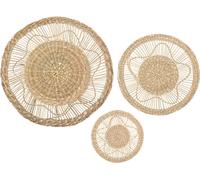 Set aus 2 Wanddekorationen - Schilfrohr - D38 cm - Atmosphera créateur d'intérieur