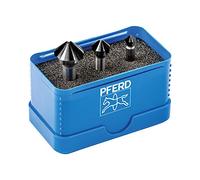 PFERD SET KES HSS DIN 335 C90° 3 HC-FEP 25202158 Jeu de fraises coniques HSS 1 pc(s)