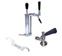 Set avec pompe picnic avec robinet à piston 3/4 sortie Co2 Type M