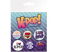 Set badges K-Pop modèle 2