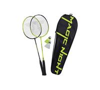 Talbot Torro Set de badminton Magic Night LED, 2 raquettes, 2 volants, sac de transport