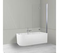 Set baignoire d’angle Oltens Delva 11006000, paroi de baignoire Oltens Sela 23202100