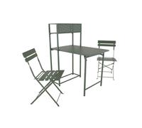Set Balcon II - Table + 2 chaises pliantes