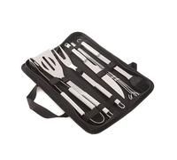 Set Barbecue Brasero en Acier Inoxydable 10 pièces