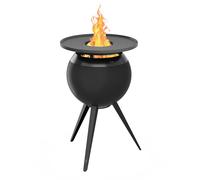 MOON 45 all black Set Plancha Grille haute