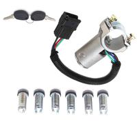Set Barillets De Portière Et Démarreur Antivol Avec Deux Clés - Iveco Daily Iii Fourgon 35 C 12 V, 35 S 12 V (Agka43a2, Agkb43a2, Agkb46a2,... 09/2002>07/2007