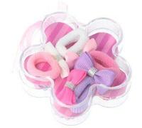 Set Barrettes / Chouchous En Boîte Fleur